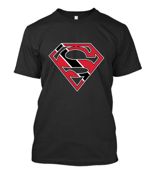 Trinidad And Tobago Super Hero Emblem T-Shirt