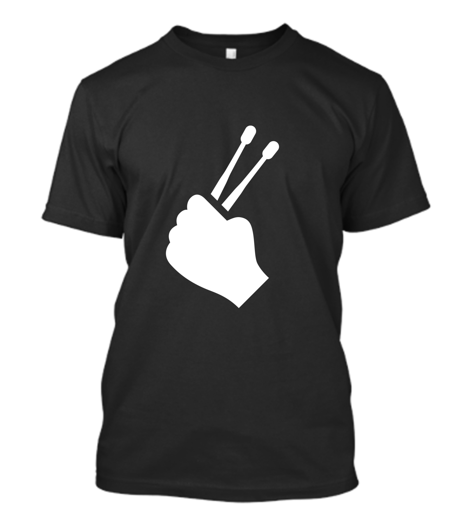 Drumsticks Drummer Fist T-Shirt