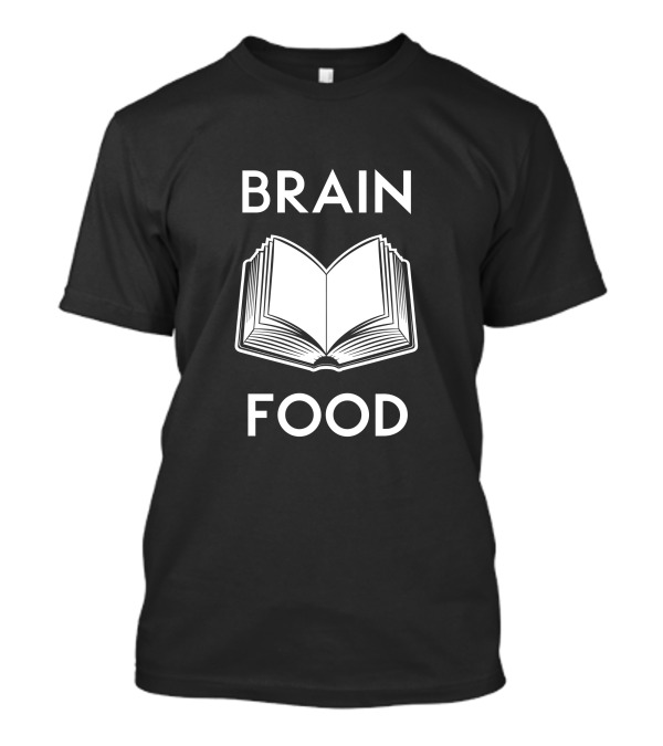 Brain Food Book T-Shirt