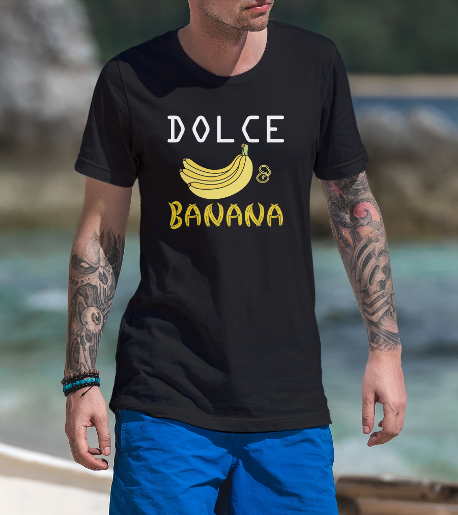 Dolce And Banana Bananas Lovers Raw Vegan Power T-Shirt