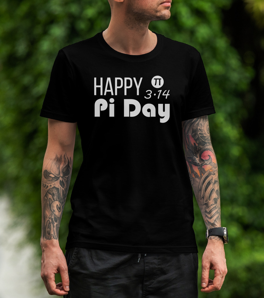 HAPPY Pi DAY 3.14 Pi T-Shirt