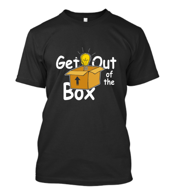 Get Out Of The Box Lightbulb T-Shirt
